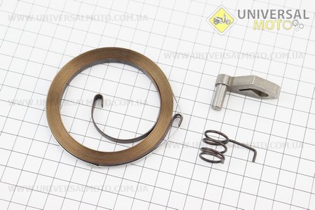 Ремонтний комплект ручного стартеру (кулачок-1шт, пружина-2шт) 178F. Viper (Запчастини на мотоблок з двигуном 178 и 186F / UM6020-V54)