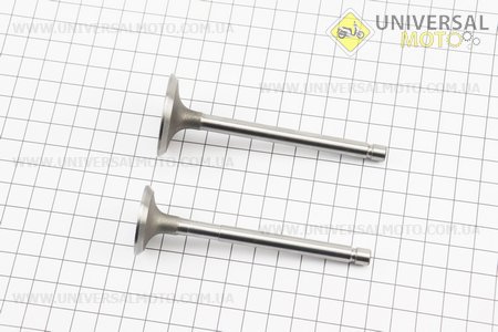 Клапан впускний, випускний комплект 2шт 186F. Китай (Запчастини на мотоблок з двигуном 178 и 186F / UM6020-V57)