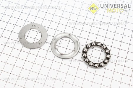 Підшипник 51104 (20x35x10) вижимний. Китай (Підшипники / UM6020-V91)