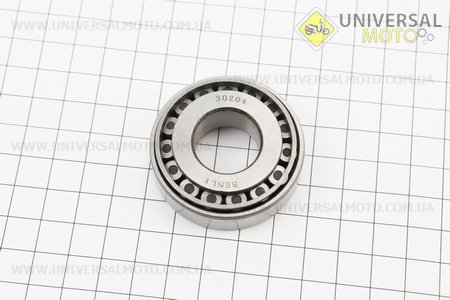 Підшипник роликовий 30204 (20x47x15,25). Китай (Підшипники / UM6020-V92)