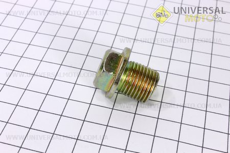 Болт слива масла 178F/186F. Китай (Мотоблочный двигатель 178/186F / UM6020-V98)