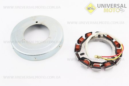 Генератор (шість магнітів) 178F / 186F/188F/190F/192F. Китай (Запчастини на мотоблок з двигуном 178 и 186F / UM6021-V53)