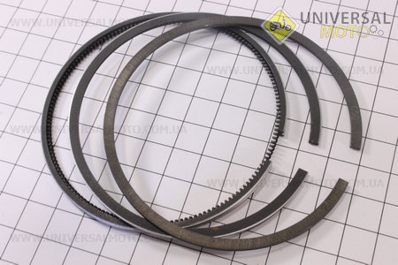 Кільця поршневі 178F 78мм +0,50. Китай (Запчастини на мотоблок з двигуном 178 и 186F / UM6021-V85)