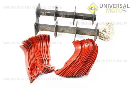 Фреза в сборе 178F/186F, ширина захвата 860мм, 32 ножа. Китай (Мотоблок с двигателем 178/186F / UM6021-V93)