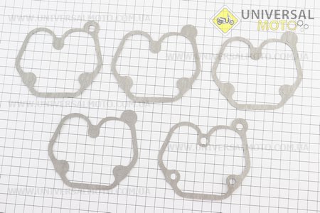 Прокладка кришки головки циліндра (клапанів) 178FA ZUBR 3 отвори, комплект 5шт. Китай (Запчастини на мотоблок з двигуном 178 и 186F / UM6022-V02)