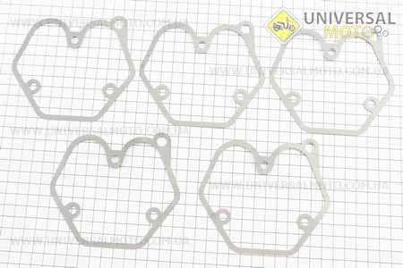 Прокладка кришки головки циліндра (клапанів) 186FA ZUBR 3 отвори, комплект 5шт. Китай (Запчастини на мотоблок з двигуном 178 и 186F / UM6022-V33)