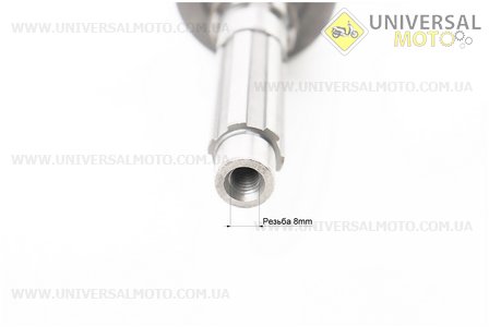 Вал КПП первинний + шестерня Z=14x25. Viper (Запчастини на мотоблок з двигуном 178 и 186F / UM6022-V47)