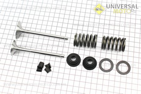 Клапан впускной, выпускной к-кт 14шт 186F