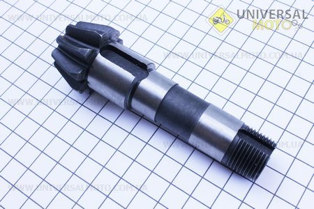 Вал КПП вторичный Z=9 Тип №3