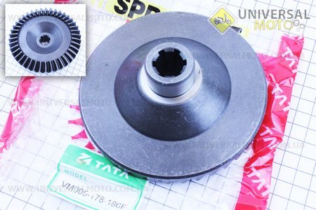 Шестерня полуоси первичного вала Z=41 Тип №1. Китай (Мотоблок с двигателем 178/186F / UM6023-V03)