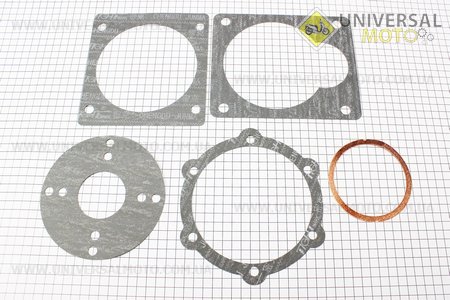 Прокладки КПП + прокладка головки цилиндров комплект 186F. Viper (Мотоблок с двигателем 178/186F / UM6023-V12)