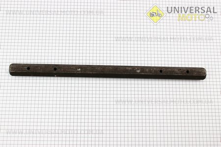 Вал піввісь вторинний (шестигранний) L = 54см. Китай (Запчастини на мотоблок з двигуном 178 и 186F / UM6023-V23)