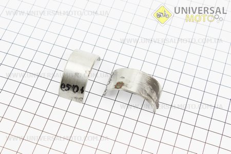 Вкладиш шатуну 178F комплект 2шт +0,50. Китай (Запчастини на мотоблок з двигуном 178 и 186F / UM6023-V29)