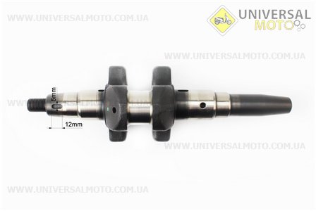 Колінвал 178F під конус. Китай (Запчастини на мотоблок з двигуном 178 и 186F / UM6023-V32)