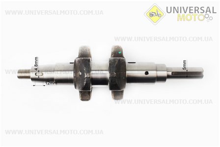 Коленвал 178F под шпонку диаметром 19мм. Китай (Мотоблочный двигатель 178/186F / UM6023-V33)