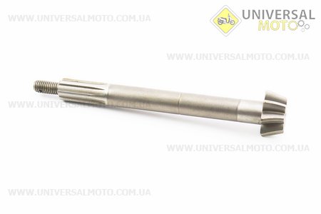 Вал піввісь первинний Z = 8. Китай (Запчастини на мотоблок з двигуном 178 и 186F / UM6023-V50)