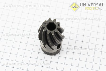 Шестерня КПП вторинного валу Z = 10. Китай (Запчастини на мотоблок з двигуном 178 и 186F / UM6023-V58)