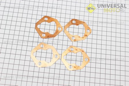 Прокладка топливного насоса 178F/186F, комплект 4 штуки , на блистере. ТАТА (Мотоблочный двигатель 178/186F / UM6023-V60)