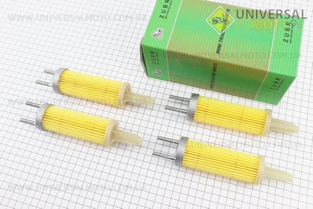 Фільтр паливний - елемент 11см 186F комплект 4шт. Viper (Запчастини на мотоблок з двигуном 178 и 186F / UM6023-V70)