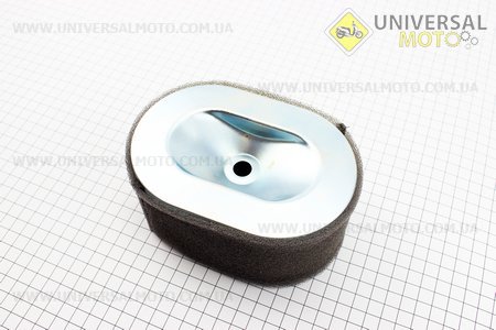 Фильтр воздушный - элемент бумажный 70х145х100мм (для генератора 4-6кВт) 186F. Китай (Мотоблочный двигатель 178/186F / UM6023-V94)