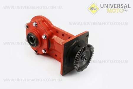Редуктор півосі в зборі. Китай (Запчастини на мотоблок з двигуном 178 и 186F / UM6023-V96)