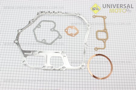 Прокладки двигателя 186F ZUBR комплект 5 штук . TATA (Мотоблочный двигатель 178/186F / UM6024-V07)