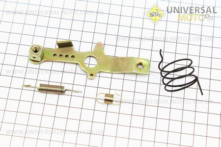 Рычаг системы управления газа, комплект 4 штуки 178F. Китай (Мотоблочный двигатель 178/186F / UM6025-V42)