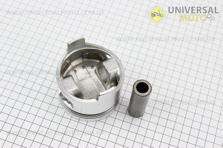 Поршень, кільця, палець комплект 178F 78мм STD (форкамера в формі "усіченого конуса"). Viper (Запчастини на мотоблок з двигуном 178 и 186F / UM6025-V50)