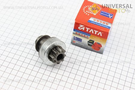 Бендикс електростартеру 178F / 186F (ліве обертання). TATA (Запчастини на мотоблок з двигуном 178 и 186F / UM6025-V61)