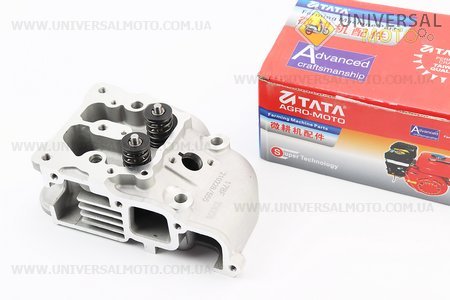 Головка 178F Витязь / Кама в зборі. TATA (Запчастини на мотоблок з двигуном 178 и 186F / UM6025-V66)
