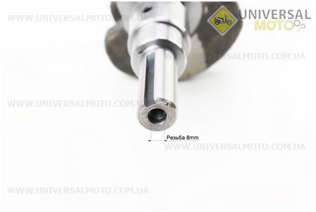 Колінвал 178F під шпонку Ø20мм. TATA (Запчастини на мотоблок з двигуном 178 и 186F / UM6025-V92)