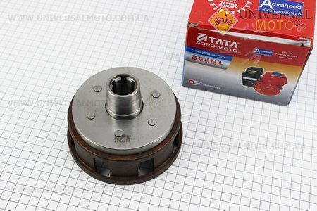 Сцепления - корзина под шлиц диаметром 25мм Тип №2. ТАТА (Мотоблочный двигатель 178/186F / UM6026-V05)