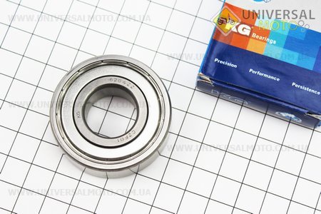 Підшипник 6204 ZZ (20x47x14), ІНДІЯ. KG (Підшипники / UM6027-V17)