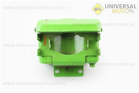 Бак паливний R175A/R180NM, 225x175x165мм, потайна горловина, отвір під шланг паливний (можливий незначний наліт). Китай (Запчастини на мотоблок з двигуном 175 та180N / UM6030-V01)