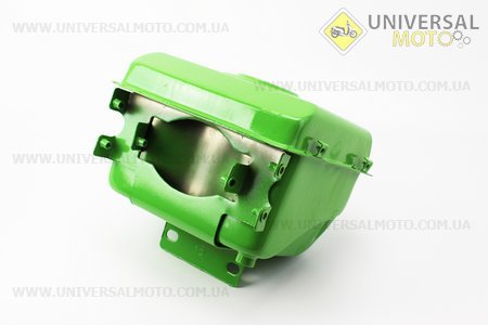 Бак паливний R175A/R180NM, 225x175x165мм, потайна горловина, отвір під шланг паливний (можливий незначний наліт). Китай (Запчастини на мотоблок з двигуном 175 та180N / UM6030-V01)