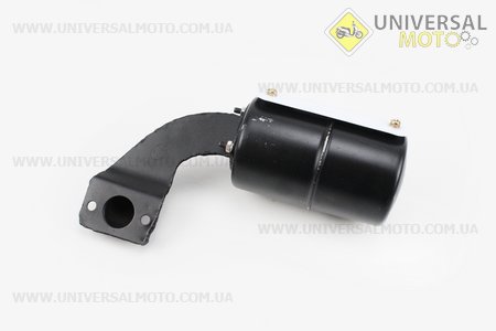 Глушник R180NM (з коліном 2 отвори). Viper (Запчастини на мотоблок з двигуном 175 та180N / UM6030-V02)