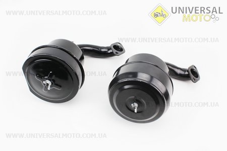 Фільтр повітряний у зборі з паперовим елементом. Китай (Запчастини на мотоблок з двигуном 175 та180N / UM6030-V03)