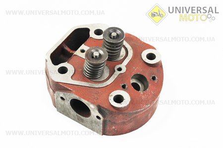 Головка циліндра R180NM у зборі, з форкамерою. Китай (Запчастини на мотоблок з двигуном 175 та180N / UM6030-V11)