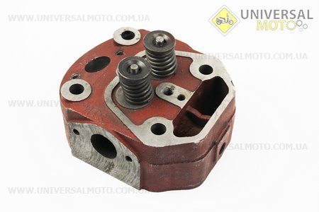 Головка циліндра R180NM у зборі, з форкамерою. Китай (Запчастини на мотоблок з двигуном 175 та180N / UM6030-V11)