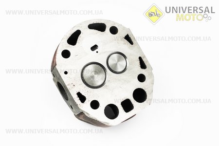 Головка циліндра R180NM у зборі, з форкамерою. Китай (Запчастини на мотоблок з двигуном 175 та180N / UM6030-V11)