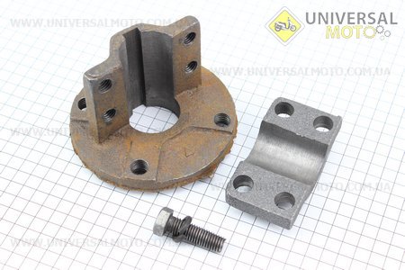 Маточина колеса d=39мм, 4 отвори 6,00-12. Китай (Запчастини на мотоблок з двигуном 175 и 195N / UM6030-V17)