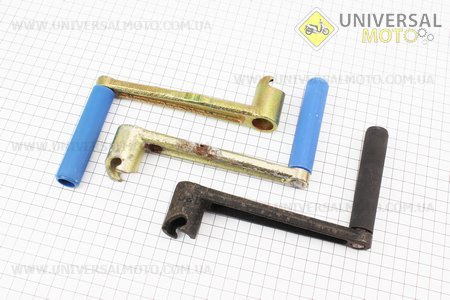 Важіль заводний L=145мм. Китай (Запчастини на мотоблок з двигуном 175 та180N / UM6030-V21)