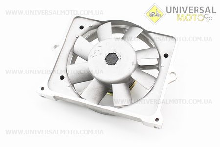 Вентилятор у зборі R175A/R180NM (без статора). Китай (Запчастини на мотоблок з двигуном 175 та180N / UM6030-V30)