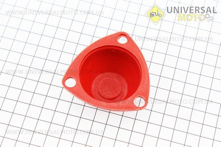 Зчеплення - Кришка (пластик). Китай (Запчастини на мотоблок з двигуном 175 и 195N / UM6030-V49)