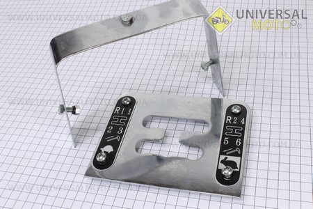 Пластинка + крышка с указателями  Zubr