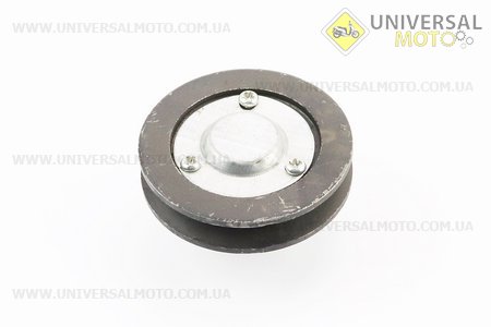 Ролик натяжний ременя + підшипник 6201ZZ (15x35x11). Viper (Запчастини на мотоблок з двигуном 175 та180N / UM6030-V82)