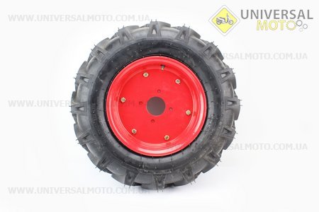 Колесо на мотоблок в сборе 6,00-12 Тип №1. Китай (Шины / UM6031-V11)