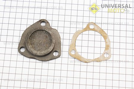КПП - Кришка + прокладка (нижня). Китай (Запчастини на мотоблок з двигуном 175 и 195N / UM6031-V19)