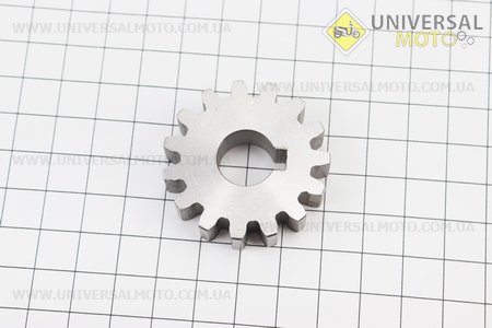 Шестерня пускового валу Z=15, d=14мм R175A/R180NM. Китай (Запчастини на мотоблок з двигуном 175 та180N / UM6031-V41)