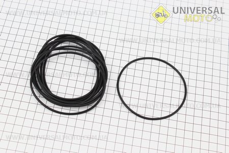 Кольцо (манжет) уплотнительное гильзы 80мм, чёрное R180NM, комплект 10 штук . Viper (Мотоблочный двигатель 175/180N / UM6031-V77)